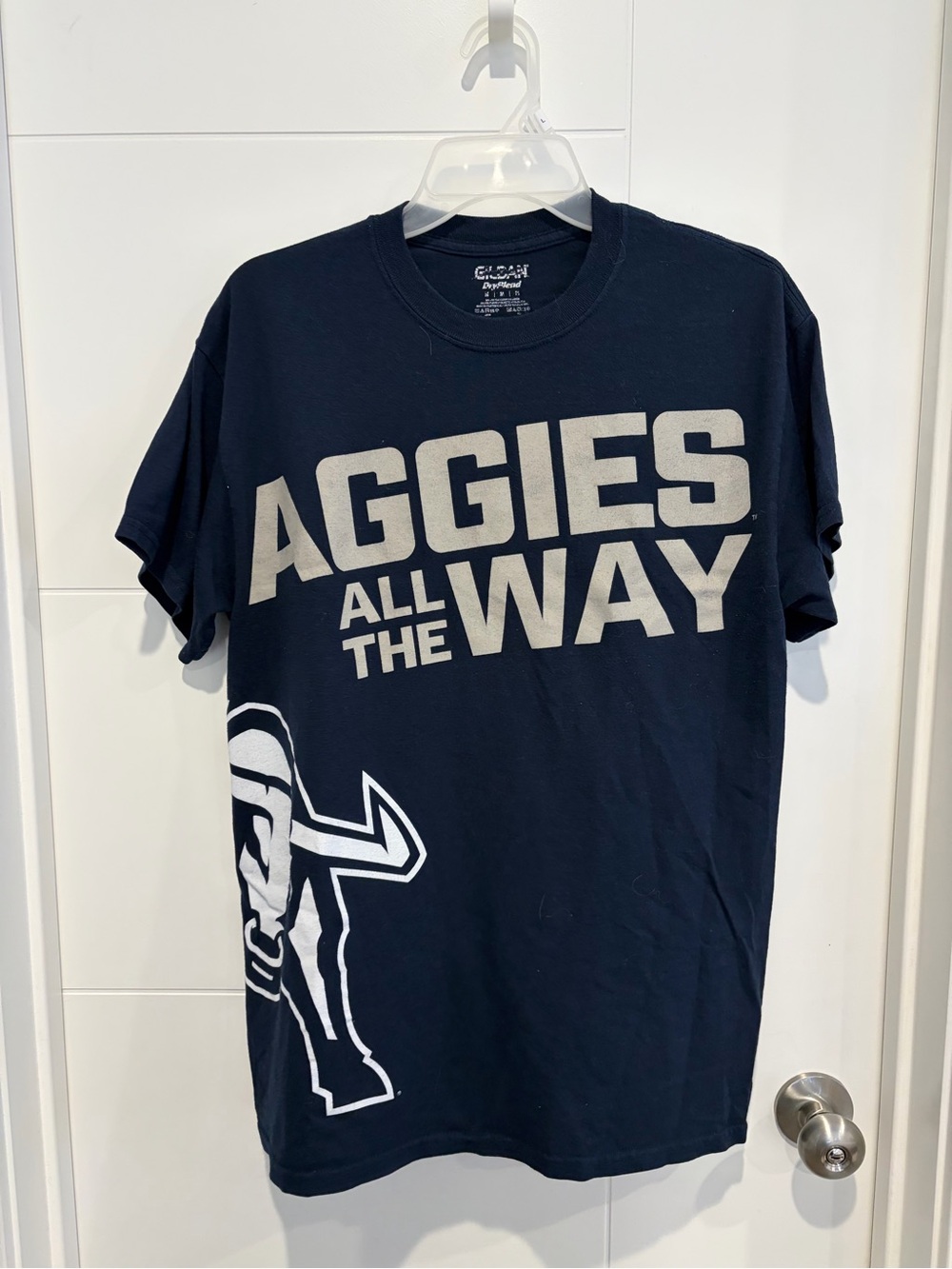 Utah State Aggies All The Way Navy Graphic Gameday Tee